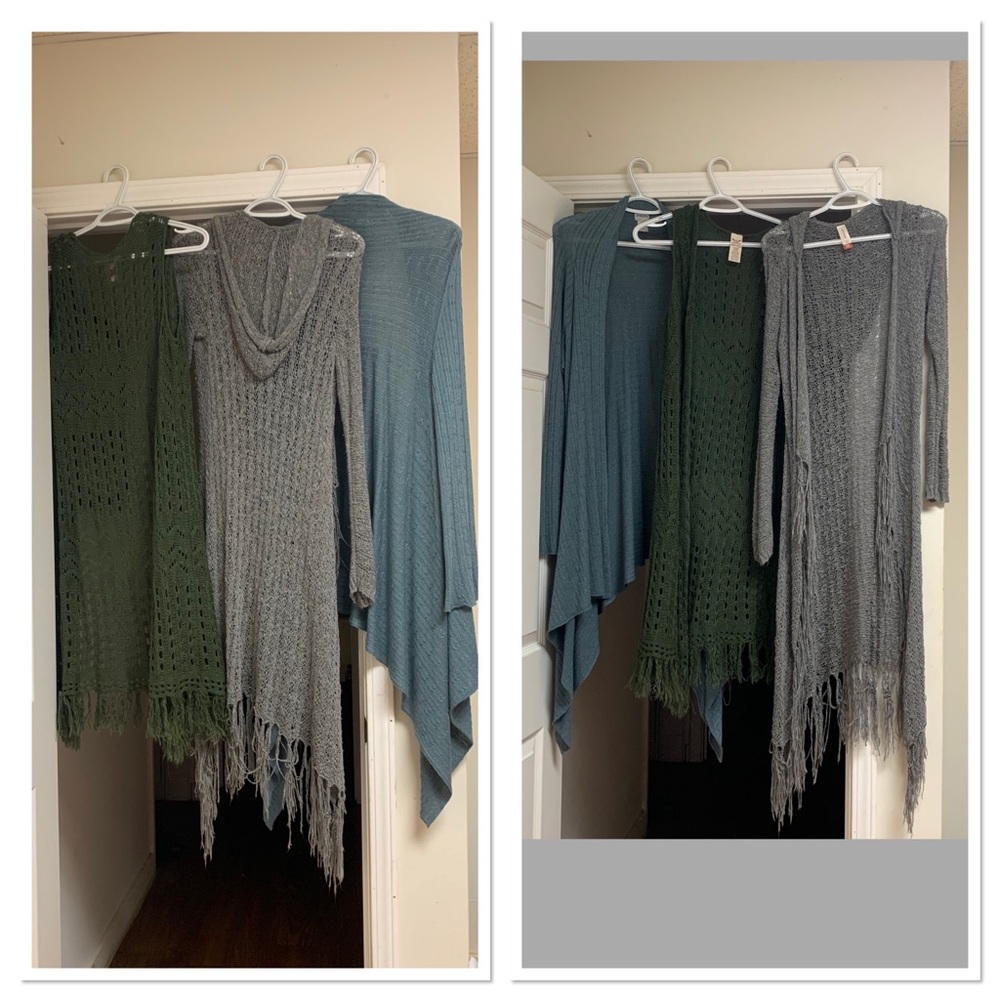SOLD!!! 3 cardigans
